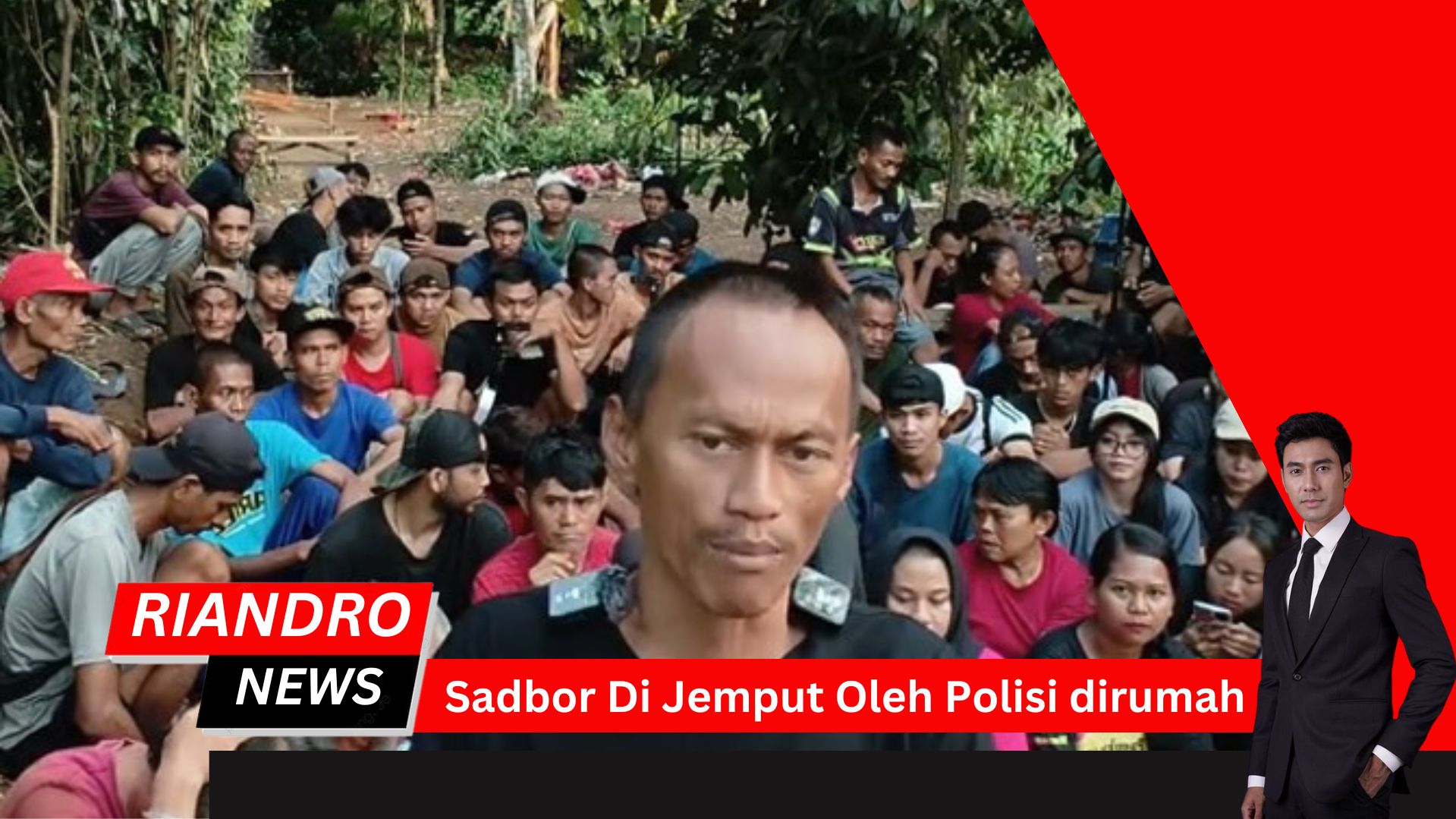 Sadbor Usai Klarifikasi Selang Beberapa Hari Di Jemput Oleh Polisi Di Rumah